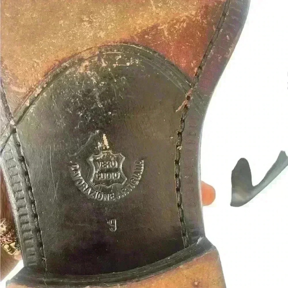 Forli Genuine Teju Lizard  Gray Blue Cap Toe Lace Up Oxford Shoes Mens Sz 9 - Picture 14 of 14